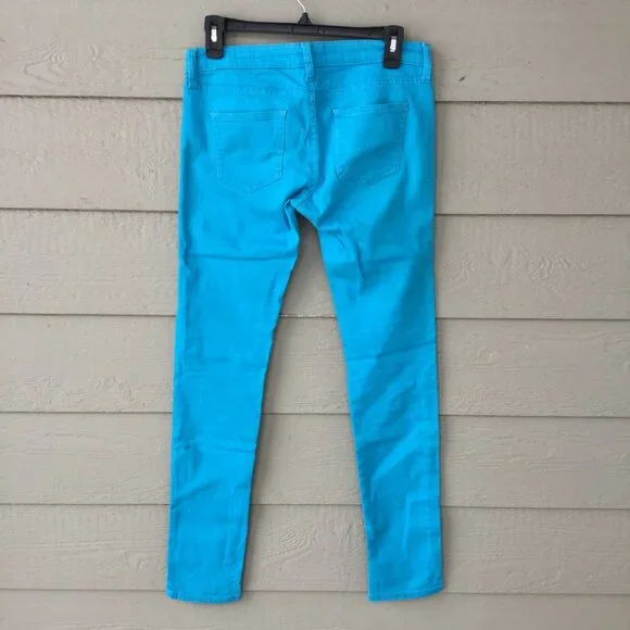 ARIZONA JEAN CO Bright Blue Skinny Jeans - Picture 2 of 7